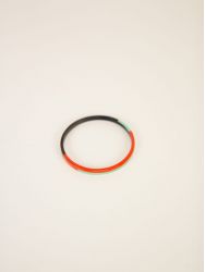 Bracelet jonc Lierre orange vert