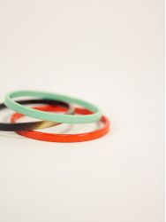 Orange green Sureau bracelets