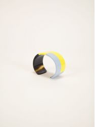 Yellow blue Fendoir bracelet