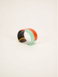 Orange green Fendoir bracelet