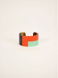 Orange green Fendoir bracelet