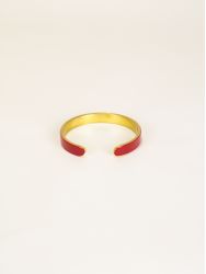 Red Calebasse cuff