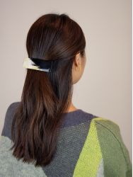 Rectangular hair clip