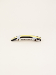 Barrette Ronce jaune et bleue