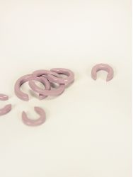 Lot de 3 earcuffs Bobine rose