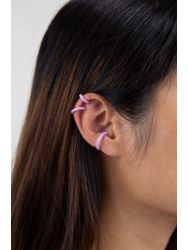 Lot de 3 earcuffs Bobine rose
