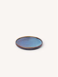 Assiette large bleue - 28 cm